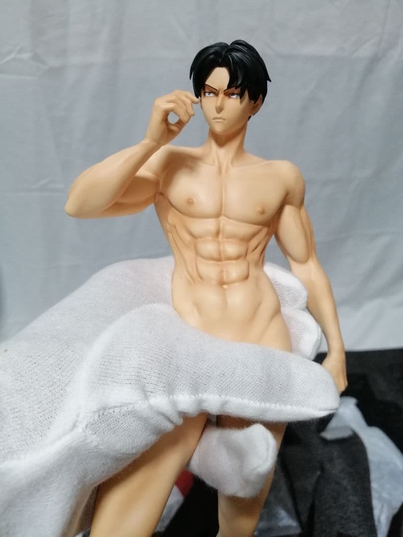 進撃の巨人 エレン&リヴァイ兵長 ガレージキット スタチュー フィギュア