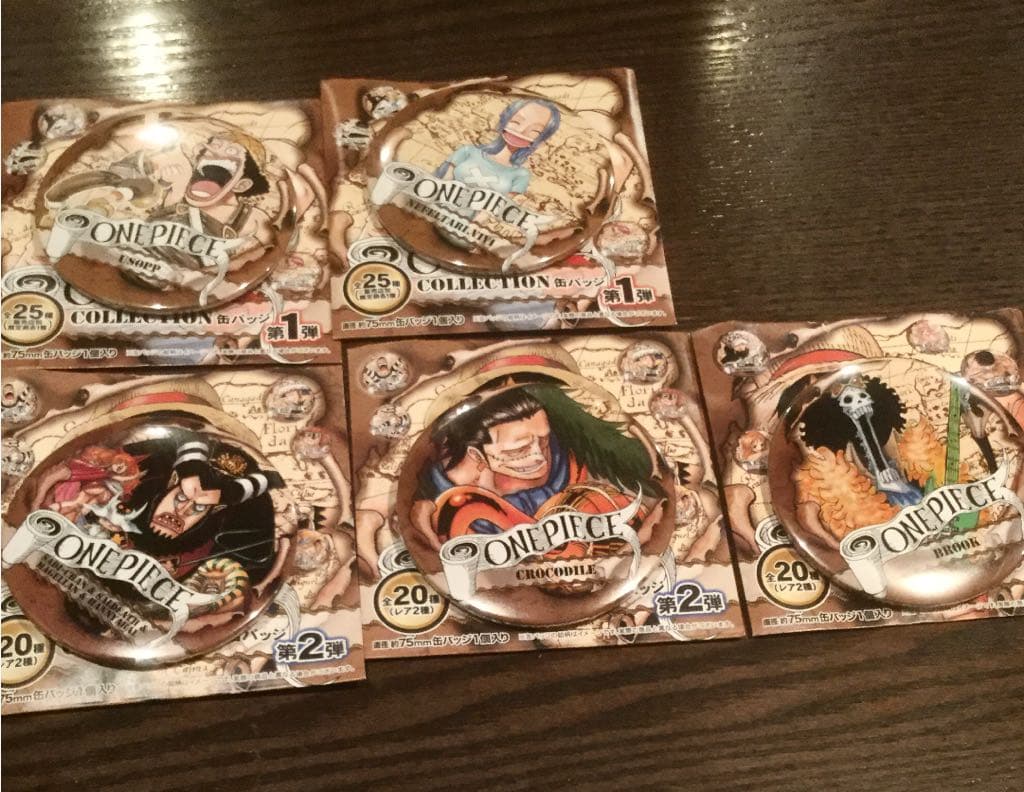 新品未使用 ワンピース 缶バッジ まとめ売り