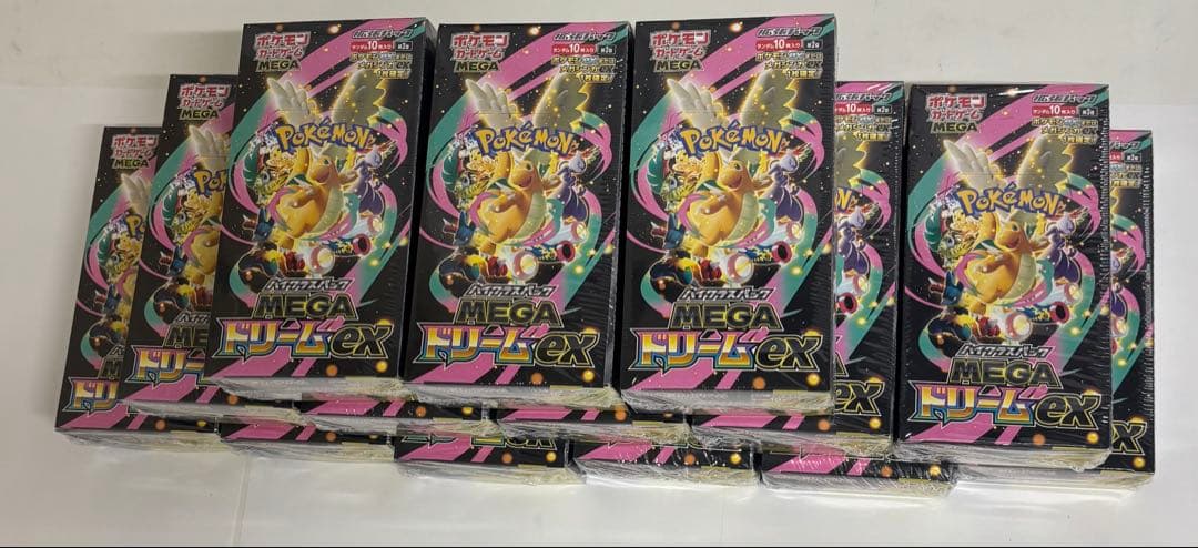 ポケモンカードメガドリームexシュリンク付き14BOX