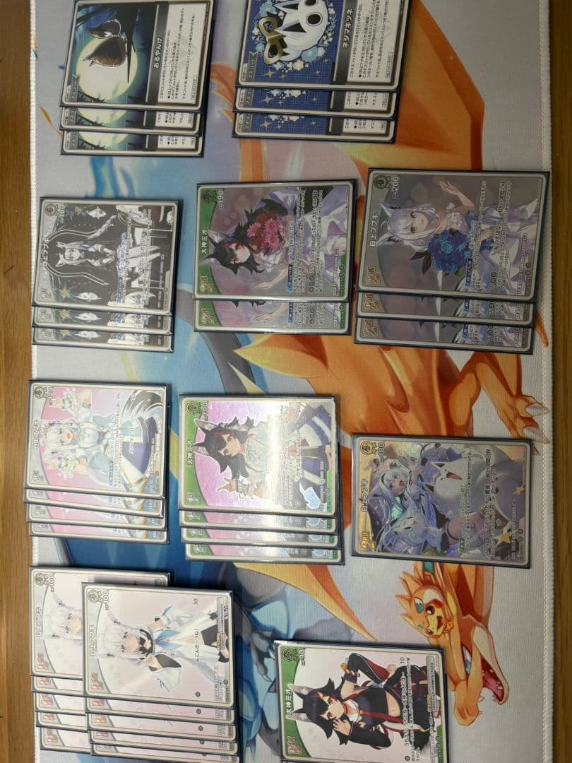 ホロカ引退品　プレイマット4枚