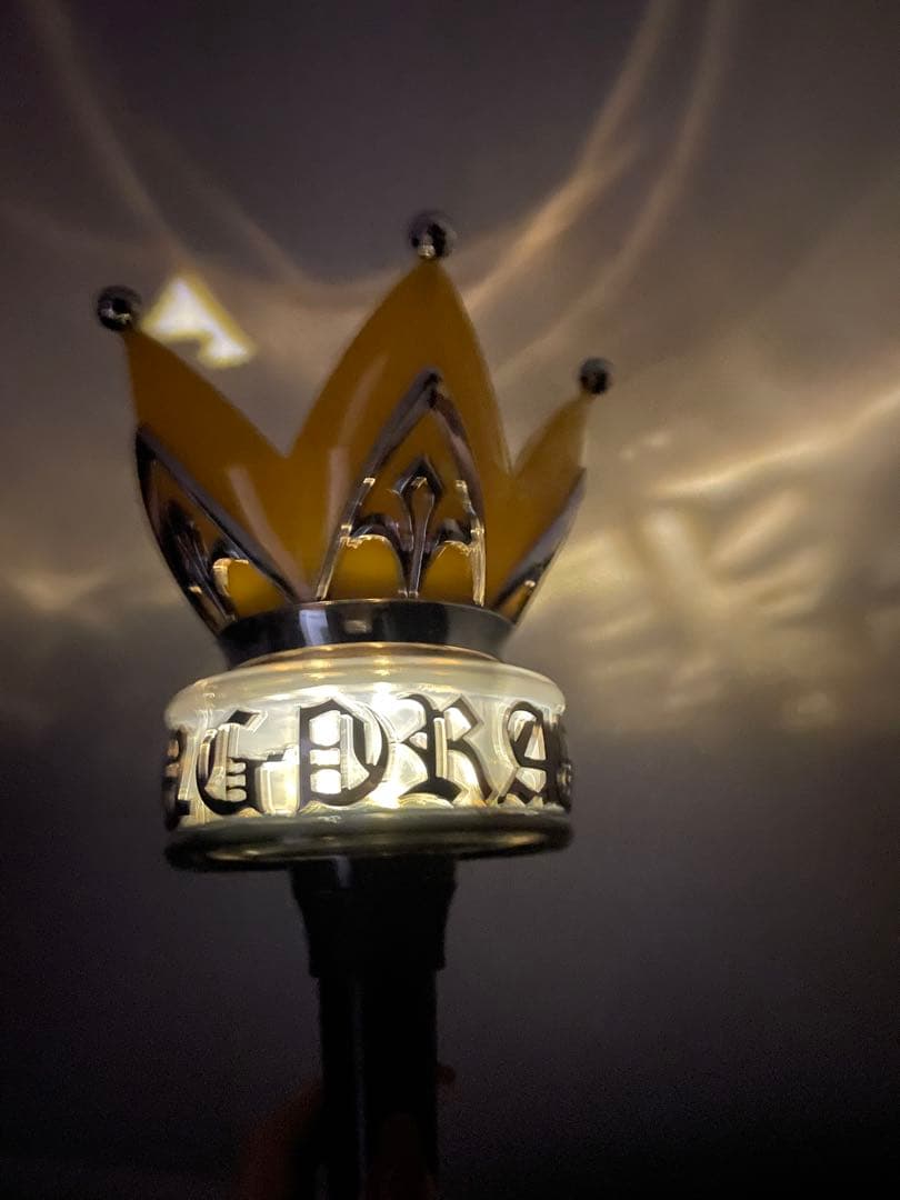 G-DRAGONライトリング.ペンライトver4.10th.金テープ+おまけ