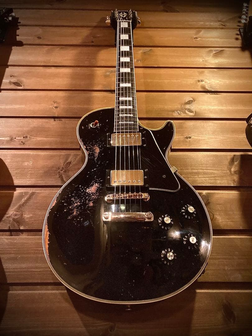 80’s burny LesPaul custom 日本製フルカスタムエイジド