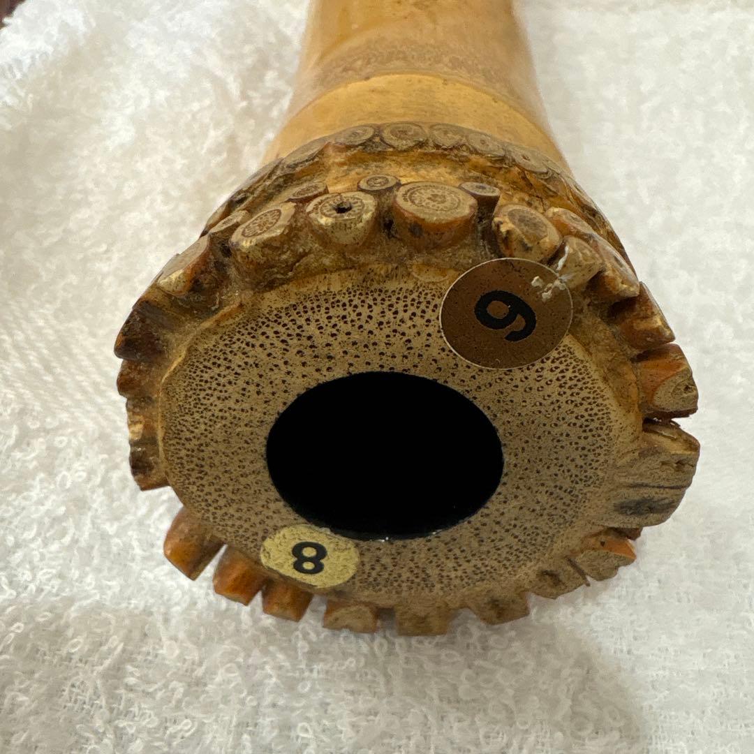 尺八　竹治　竹製　琴古流　約64㎝