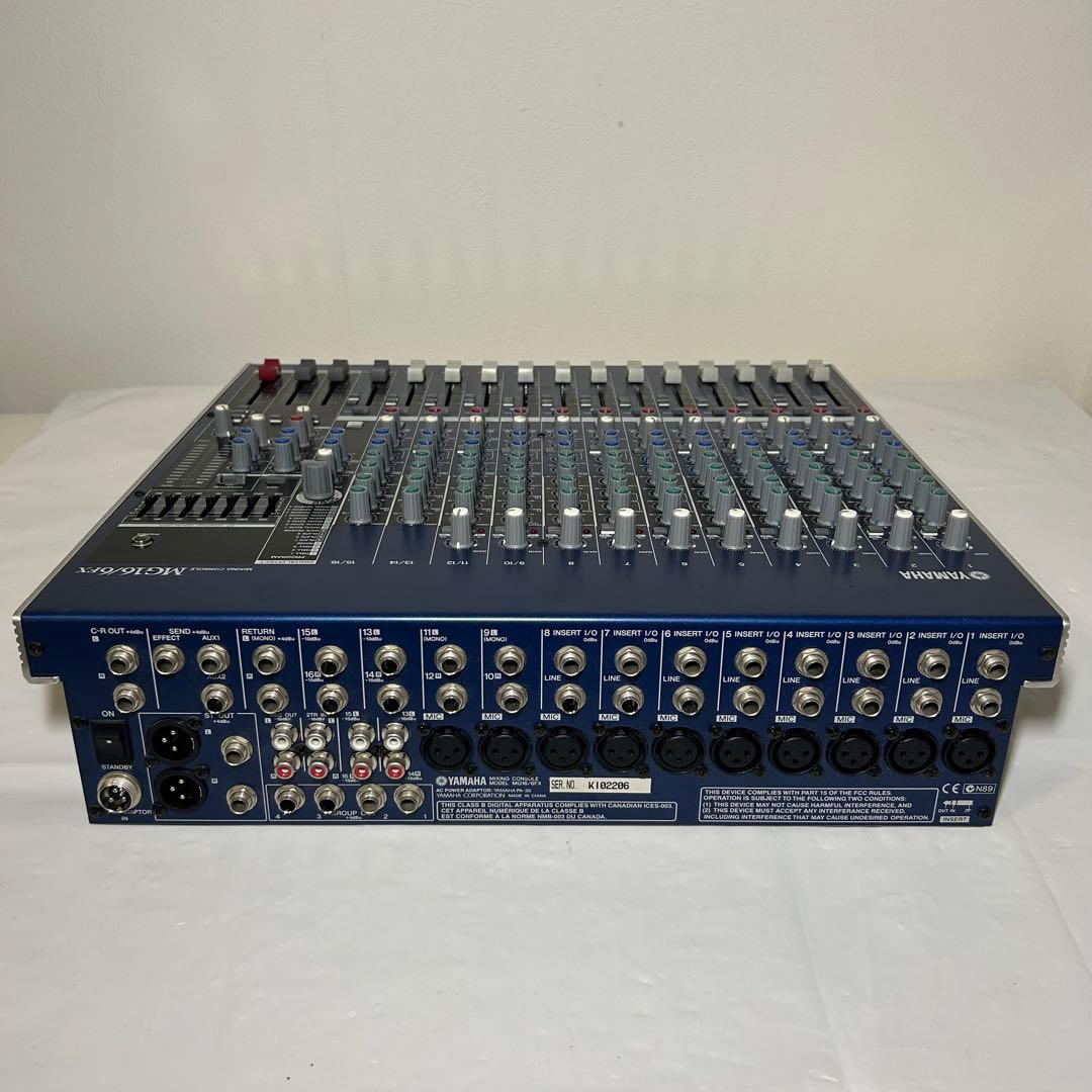 YAMAHA MG16/6FX ヤマハ アナログミキサー ミキシングコンソール