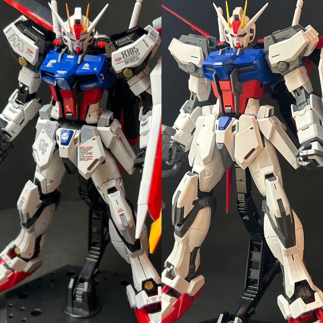 MG エールストライクガンダムVer.RM　塗装済　完成品