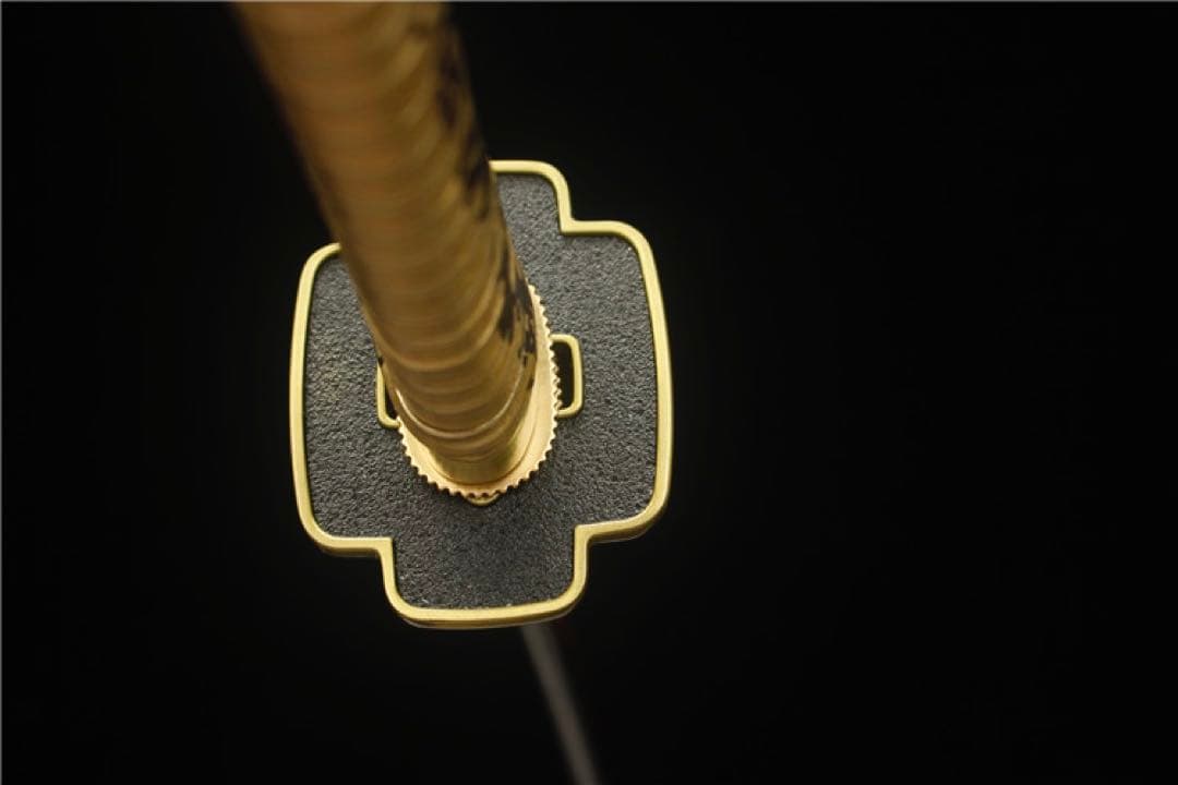 鬼滅の刃 継国縁一　日輪刀 皮革柄巻 双目釘