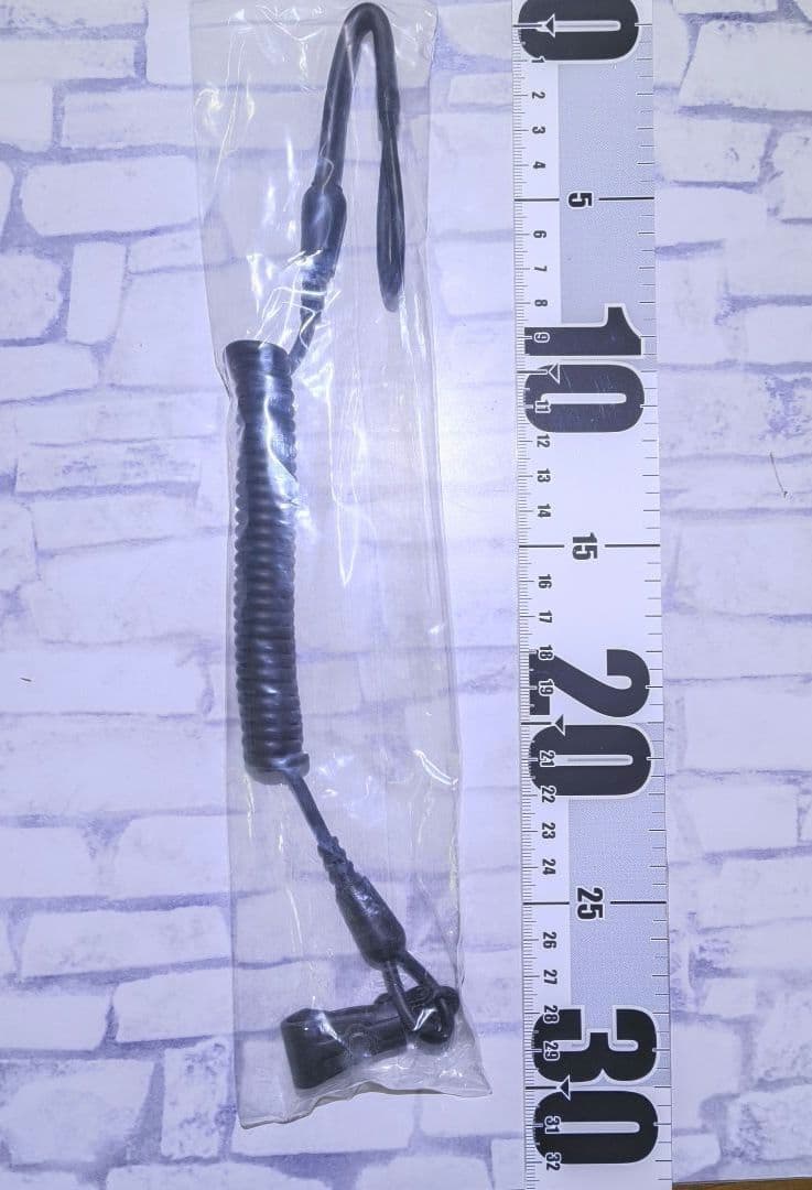 【新品未使用】警察 カールコード 拳銃 ランヤード 吊り紐