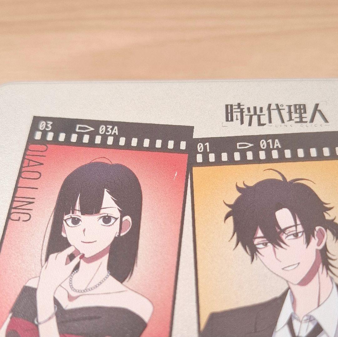 時光代理人 マルイコラボ メモ入り 缶ケース トキ ヒカル リン