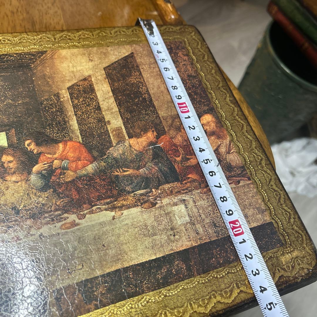 最後の晩餐 絵画 木製絵画　アンティーク絵画