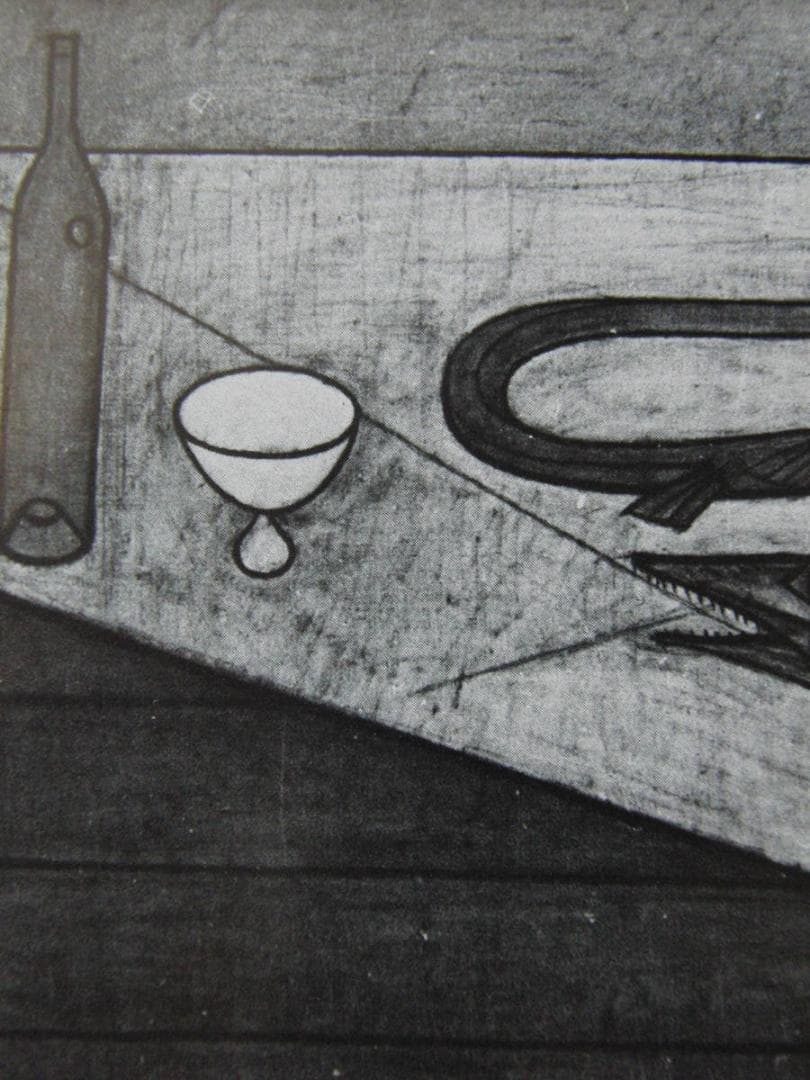 ベルナール・ビュッフェ【Poisson et balance】