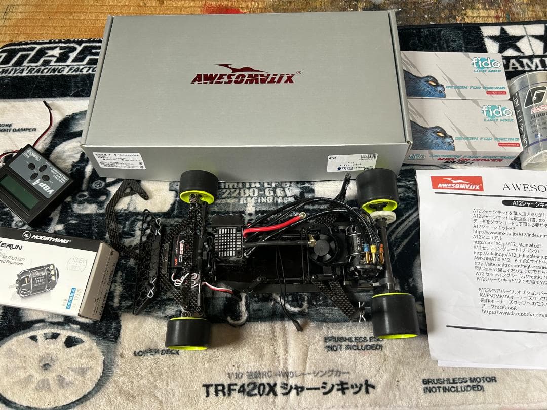 AWESOMETIX　 A12X　1/12電動レーシングカー　未走行