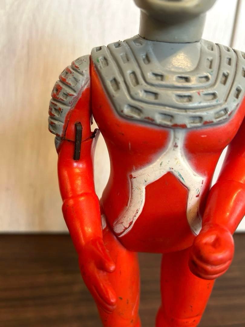 ウルトラセブン　ソフビ　マルサン　当時物　円谷プロ　昭和レトロ