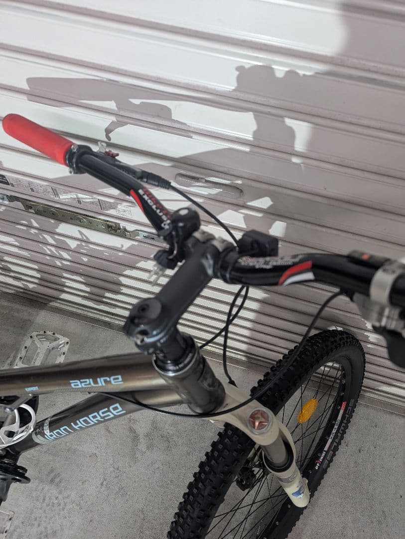 IRON HORSEマウンテンバイク 　フルサス　一部トライアル使用に変更