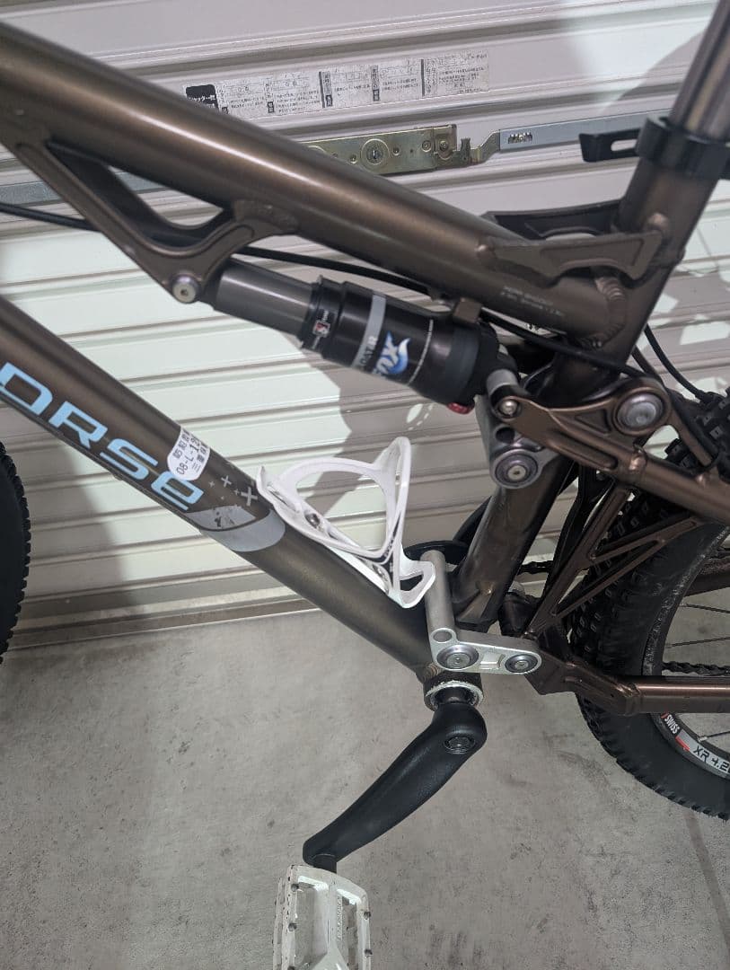 IRON HORSEマウンテンバイク 　フルサス　一部トライアル使用に変更