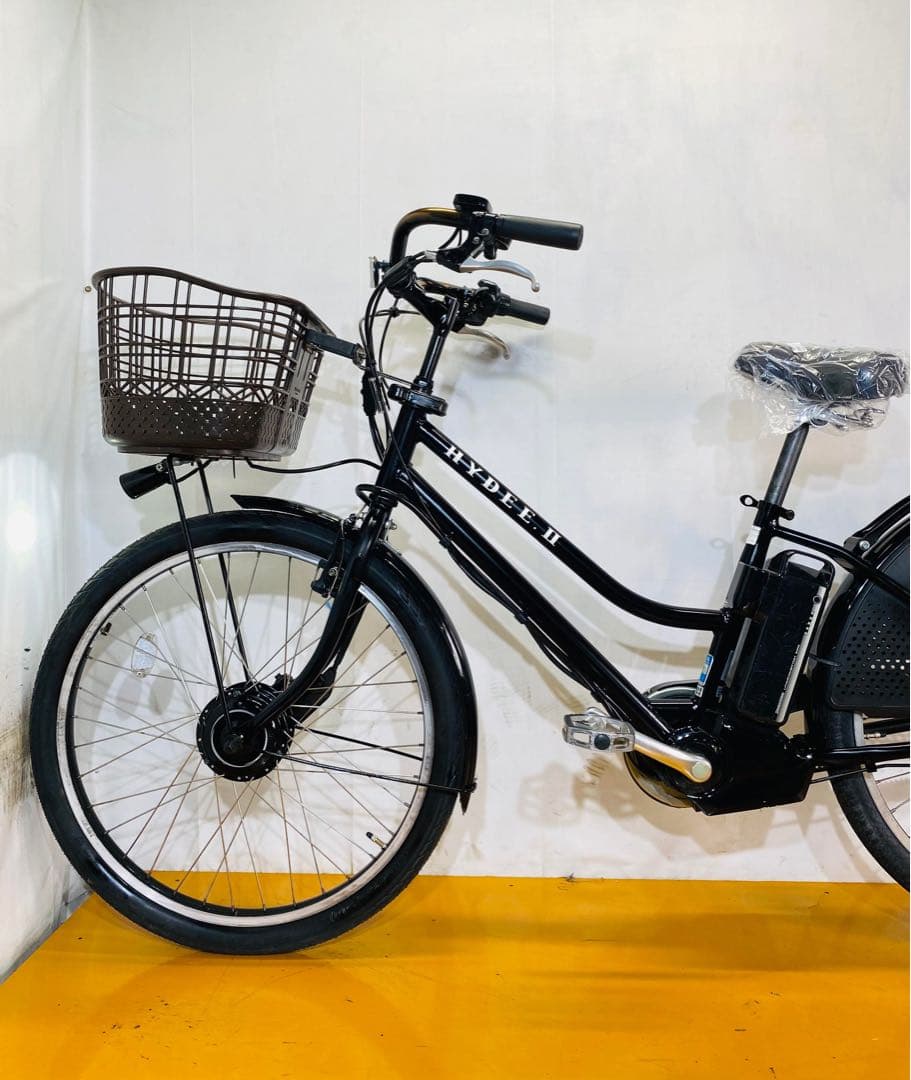 送料無料条件付き　子供乗せブリヂストンHYDEE.II 電動アシスト自転車中古車