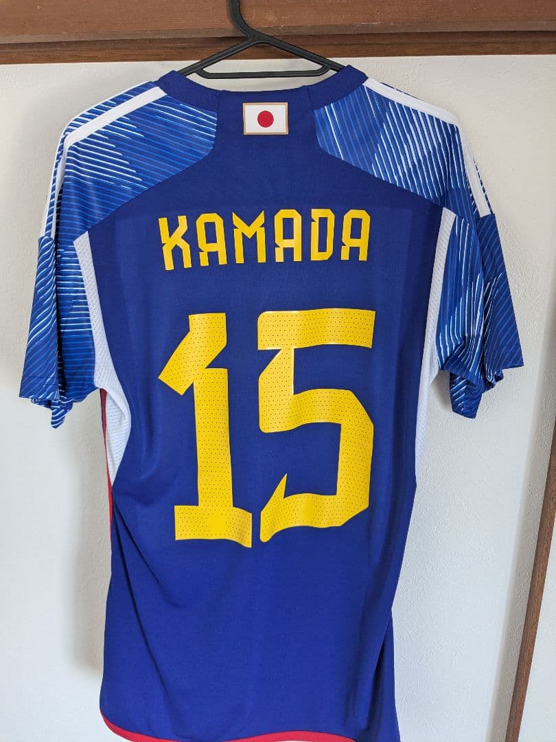 adidas 日本代表 KAMADA 15番 ユニフォーム