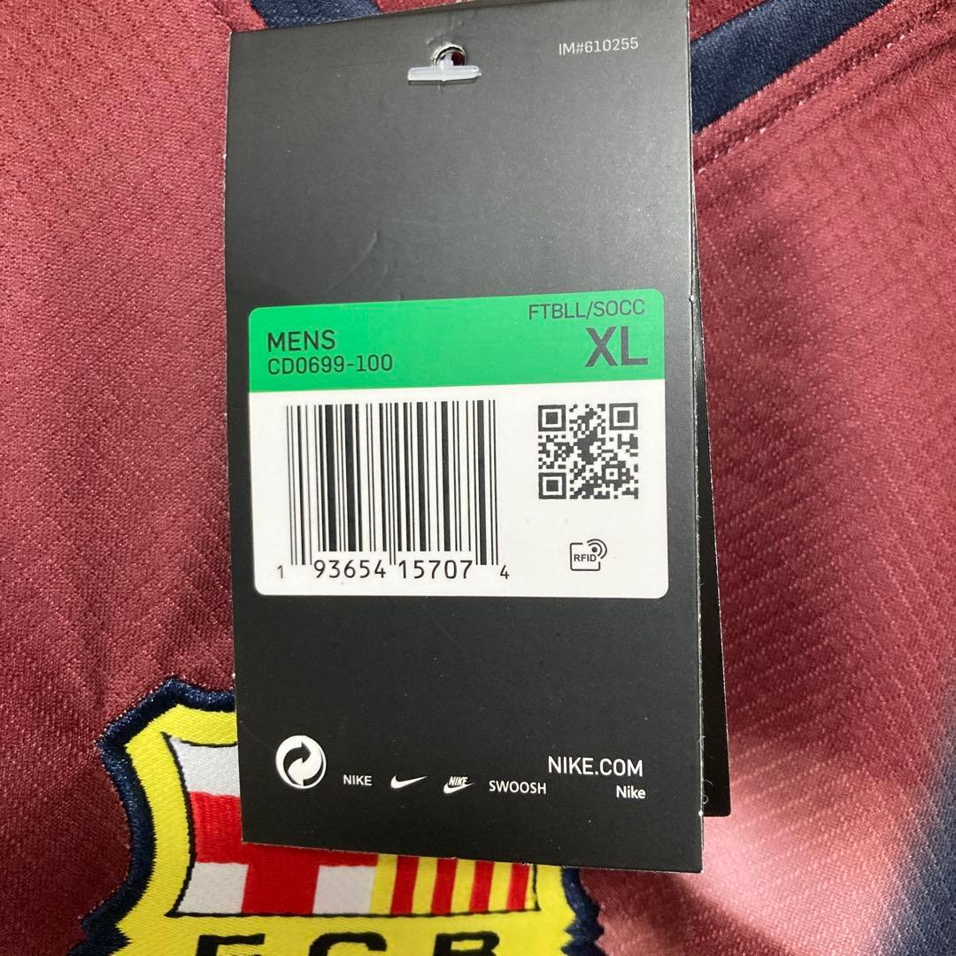 【XLサイズ】2025 バルセロナレトロ✕トラビス・スコットコラボ ユニフォーム