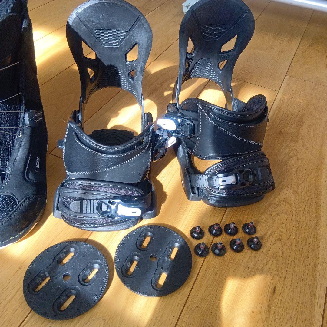 スノーボードブーツ　ビンディングセット