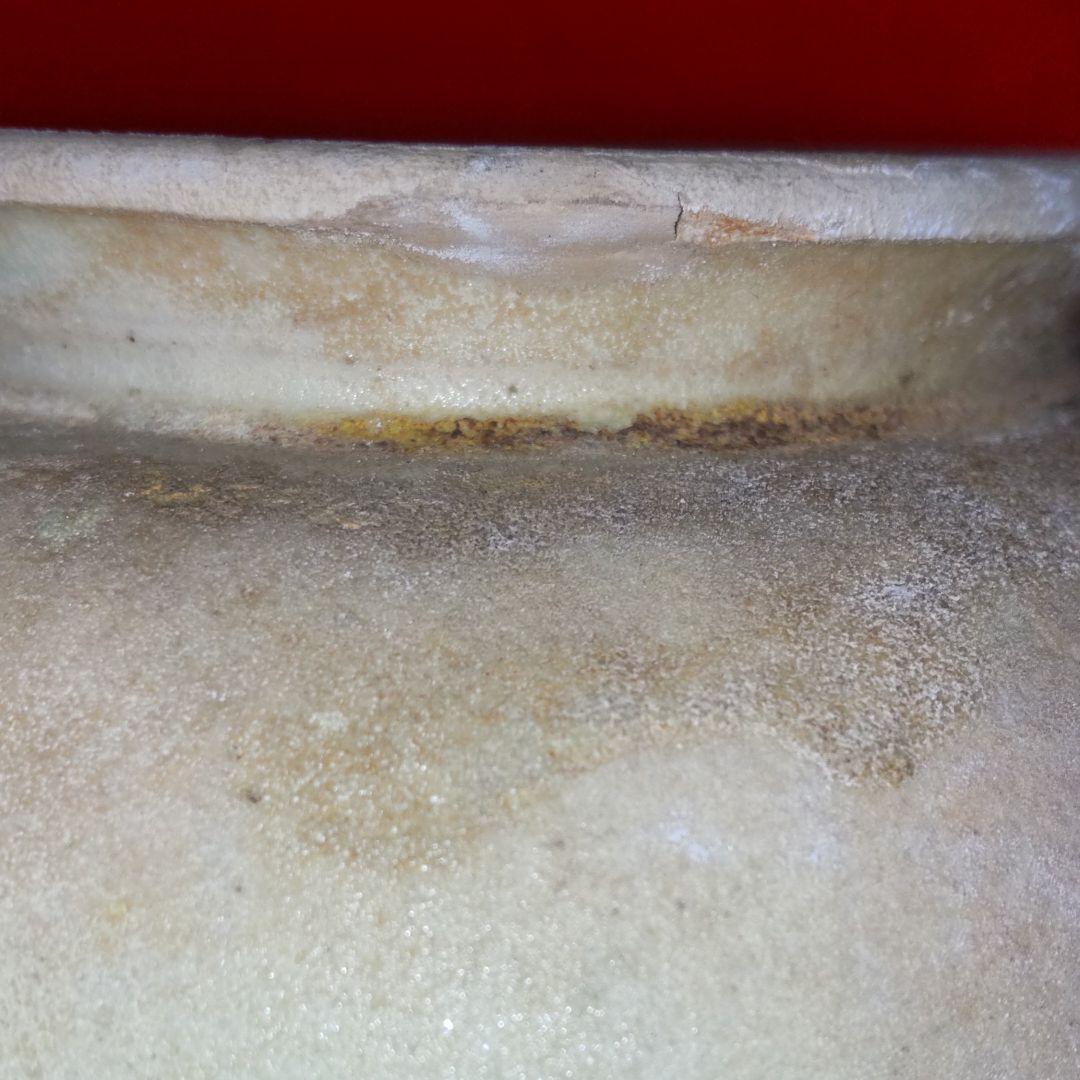 宋赤絵牡丹文壺。