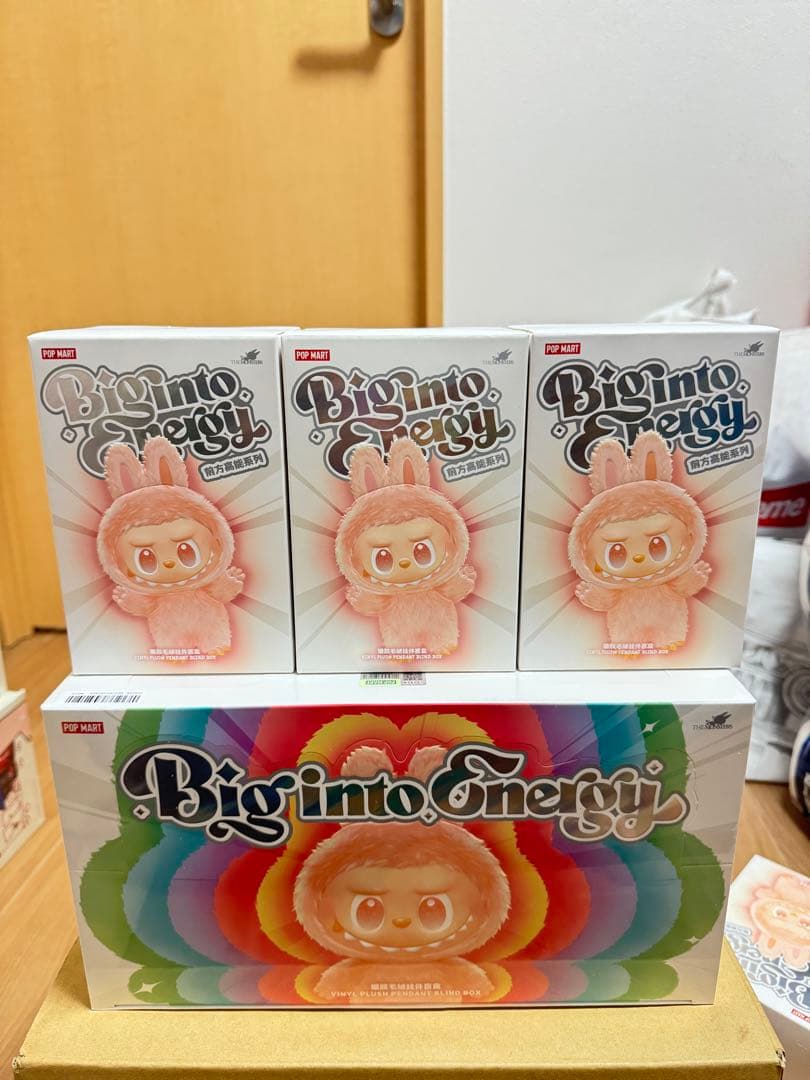 【正規品・未開封】 Labubu Big into Energy 2箱 ラブブ