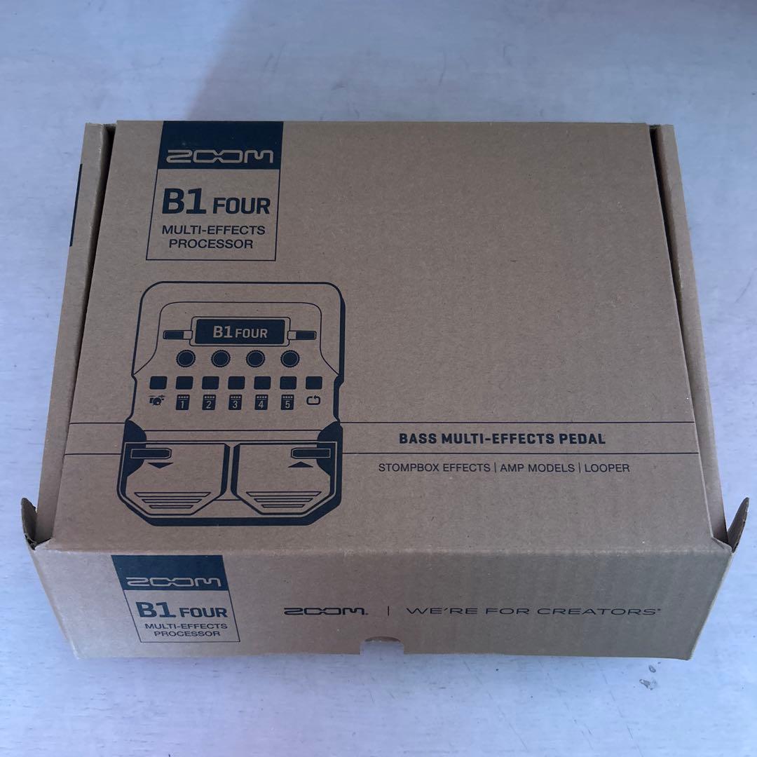 ZOOM B1 FOUR マルチエフェクター 箱付き