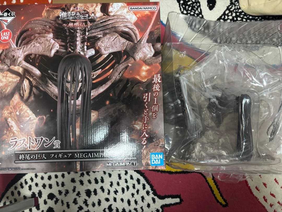 一番くじ 進撃の巨人～地鳴らし～　終尾の巨人 フィギュア MEGAIMPACT