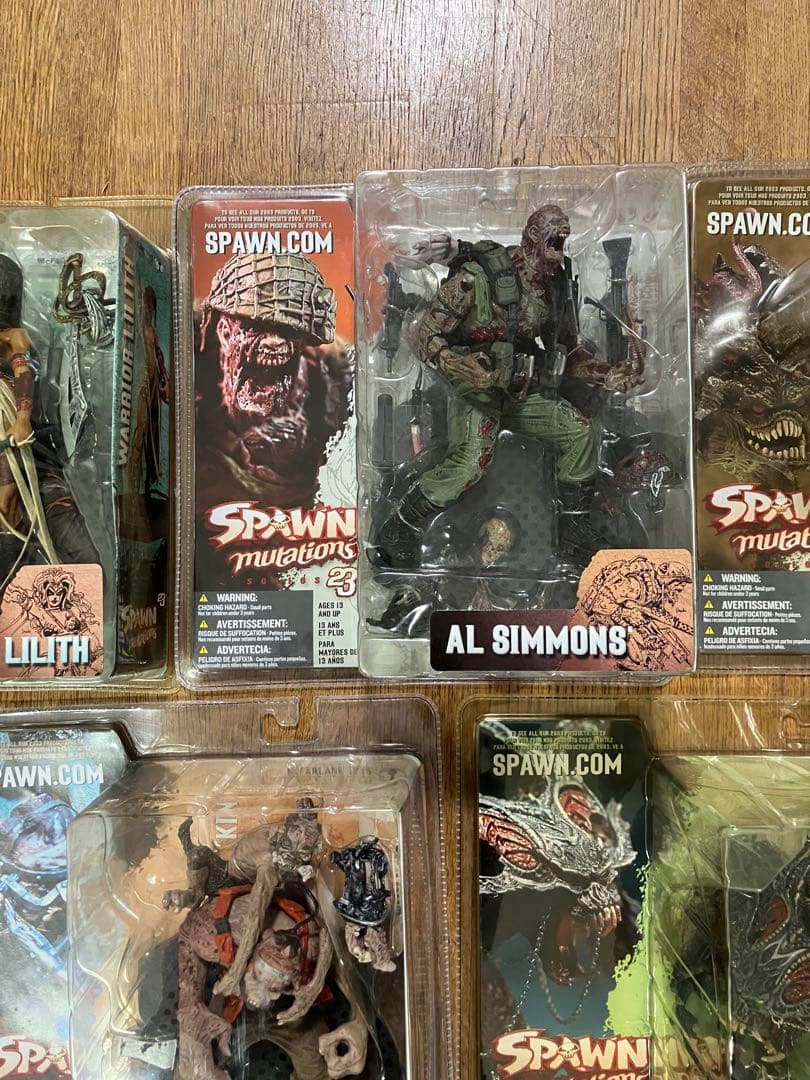 未開封 Spawn mutaions 23 スポーン フィギュアセット 5体