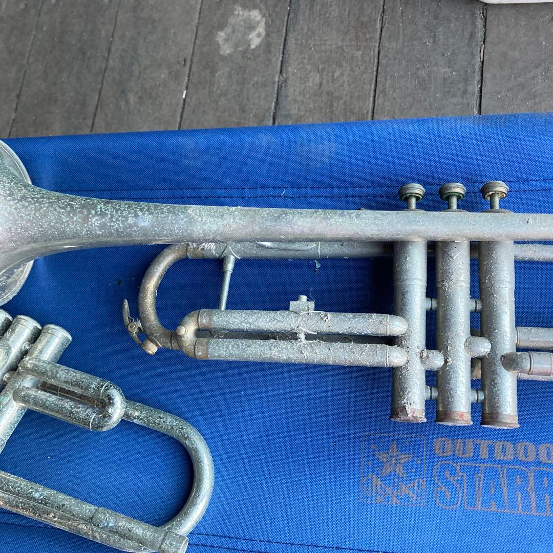 大幅値下げトランペット本体 2本セット 使用感あり錆汚れジャンクパーツ取り用2台