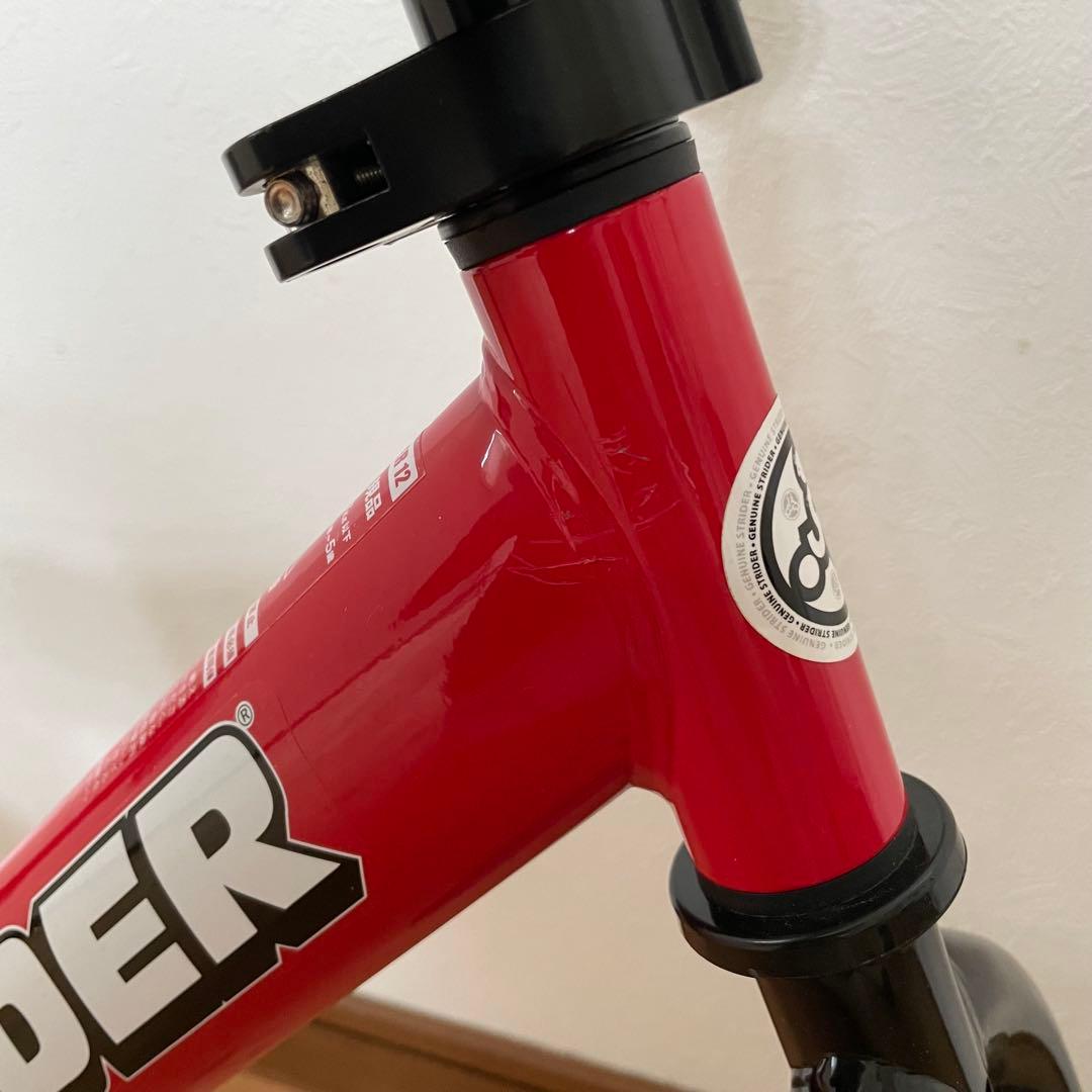 STRIDER バランスバイク 12インチ レッド　箱あり