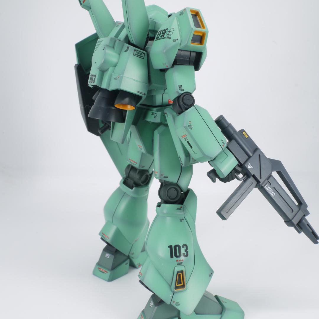 ガンプラ　HG ジェガン　全塗装　完成品