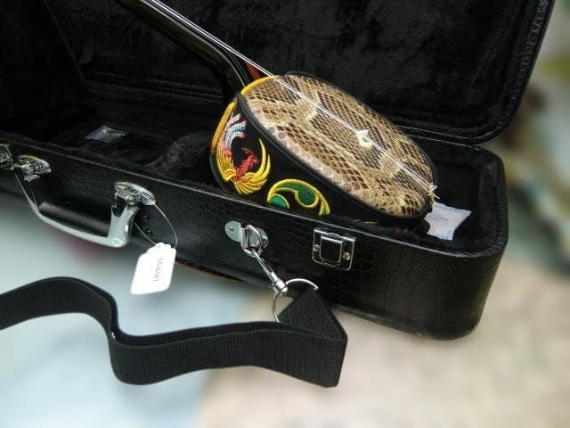 新品未使用(送料無料)11.980円　沖縄三線専用　一丁入ふかふかハードケース