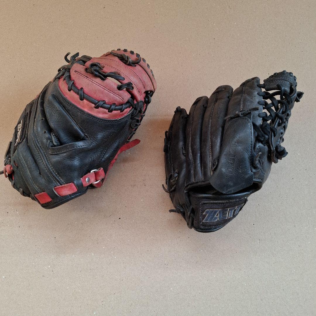 ZETT キャッチーミット グローブセット