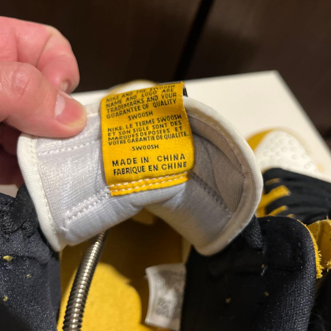 シューズ(男性用) NikeAirJordan1HighOGYellowToe(Taxi) 27cm