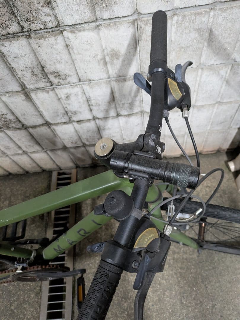 MARLIN クロスバイク マットオリーブ