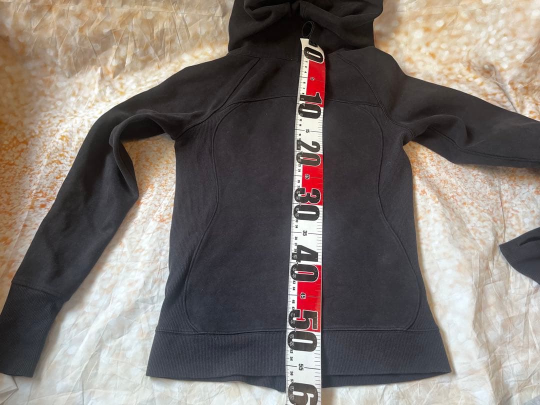 超希少✨ルルレモン限定ロゴ入り スキューバーフーディパーカーサイズ4