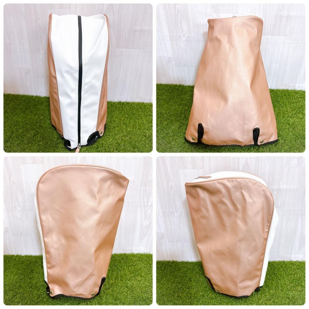 Vessel ベゼル キャディバッグ スタンド式 高級 合皮 希少 3.0