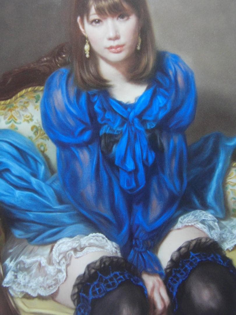 三嶋 哲也　「Blue-Temptations」、厳選、希少画集・額装画