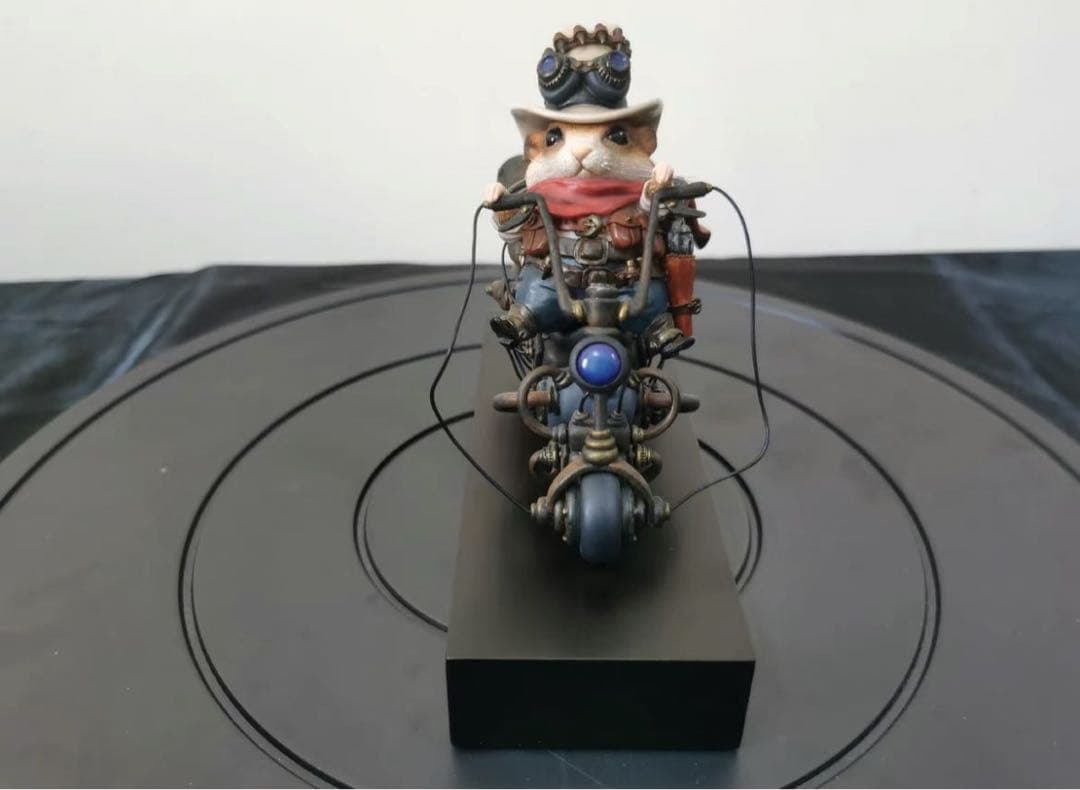 デザイナーズトイ 鎌田光司 ハムスターの機関車 赤版 トレトイフィギュア