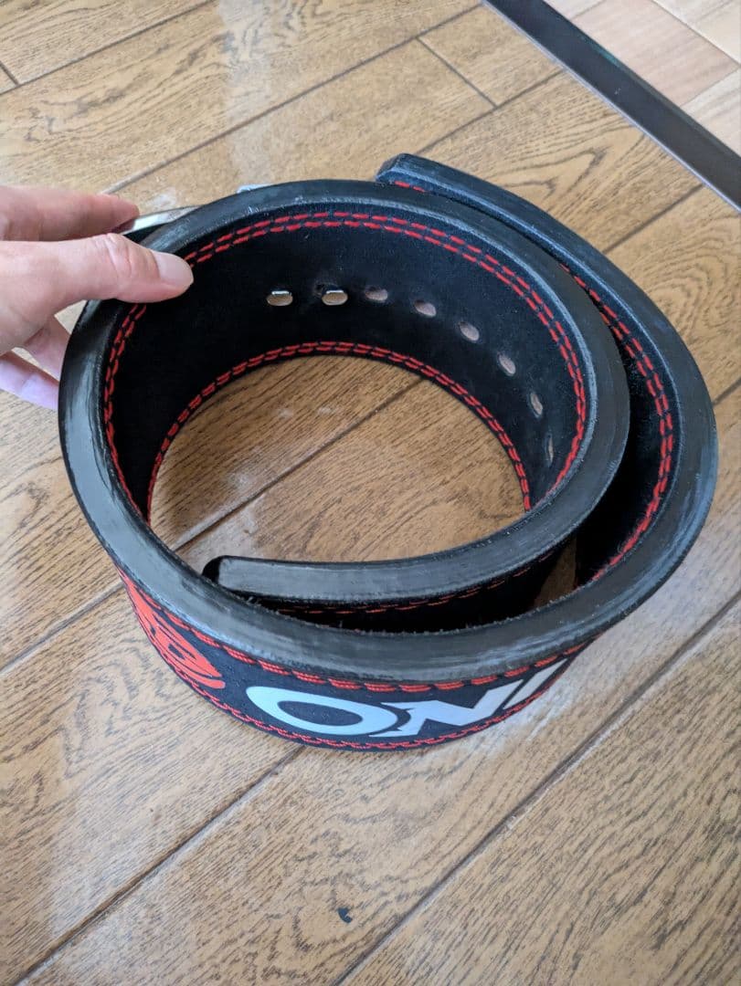 ONI 鬼 レバーアクションパワーベルトNX IPF公認 13mm　size:S