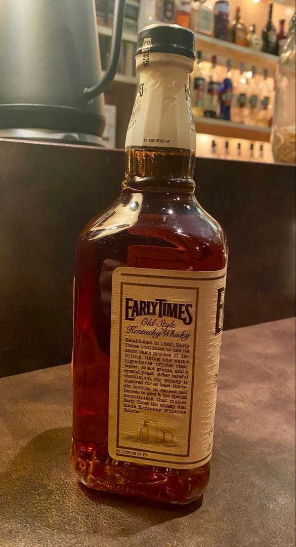 バーボン アーリータイムス 旧ボトル 新品！未開封！レア！