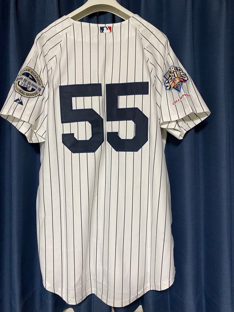 2009ワールドシリーズ MVP松井秀喜ヤンキース オーセンティックジャージ