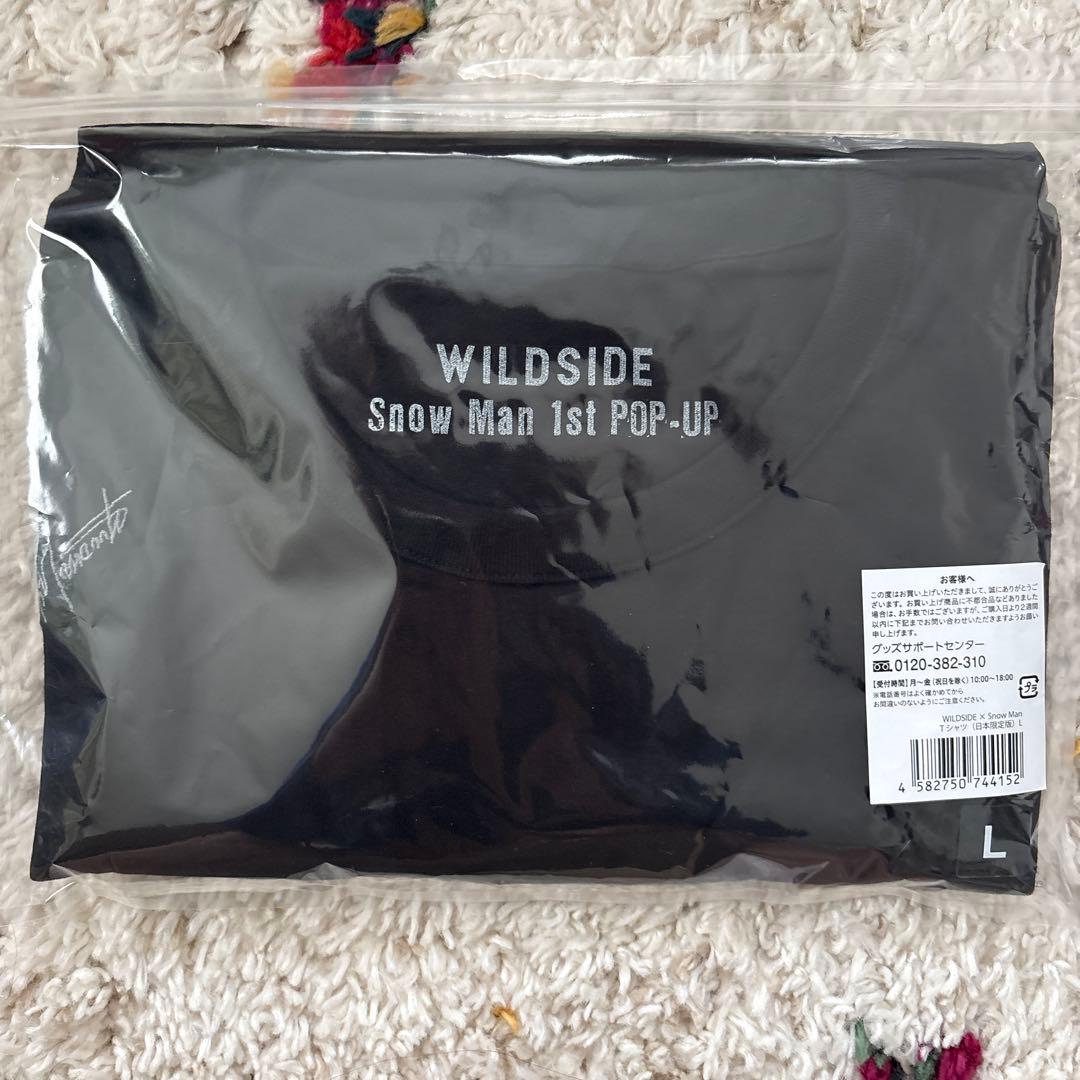  Man ポップアップWILDSIDE Tシャツ Lサイズ