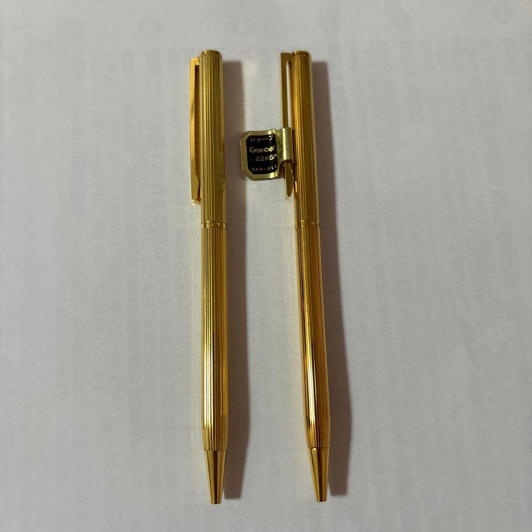 新品　パイロット　繰り出し式　ゴールド　シャーペン　ボールペン　セット