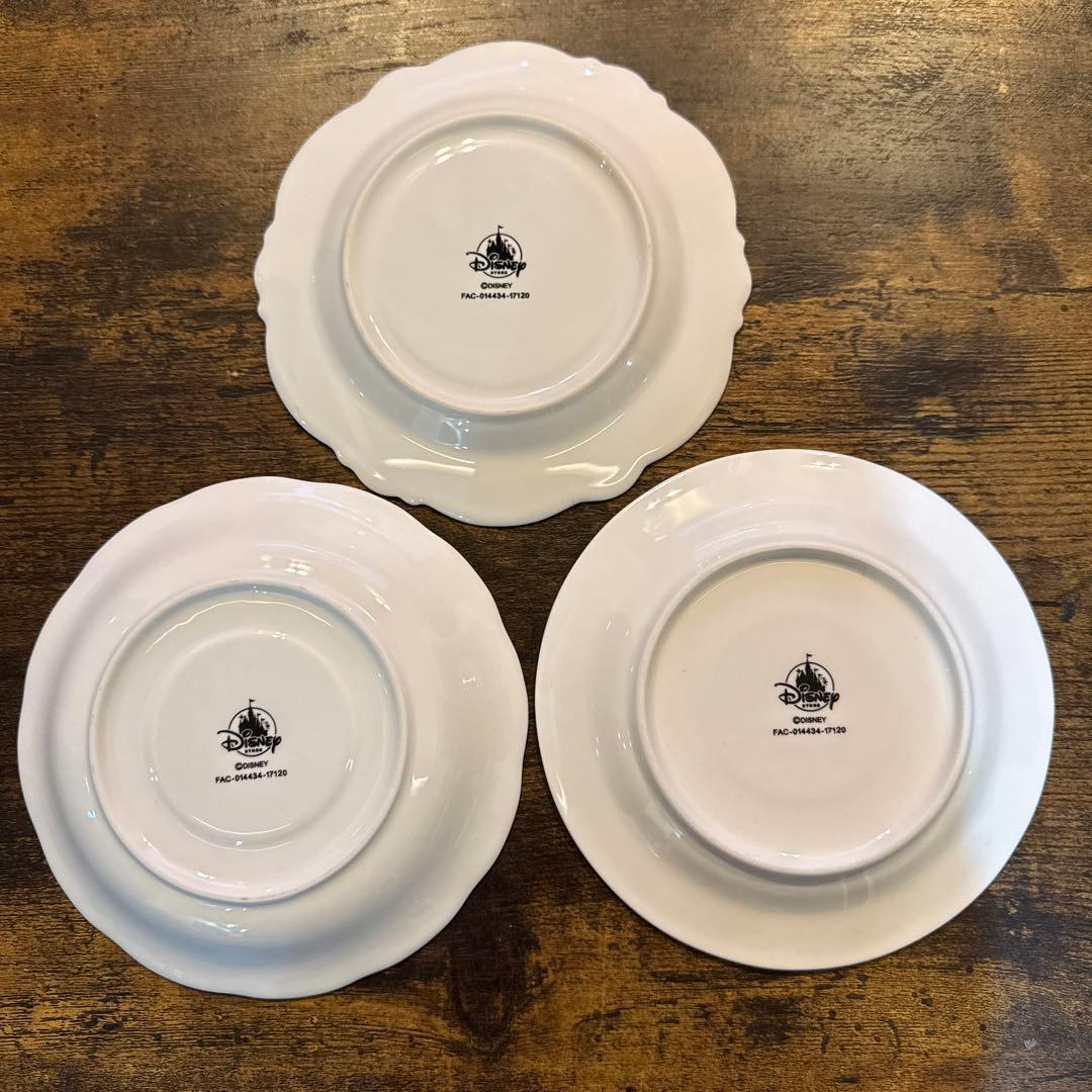ディズニーティーカップセット（3個）　ベル　ラプンツェル　アリエル