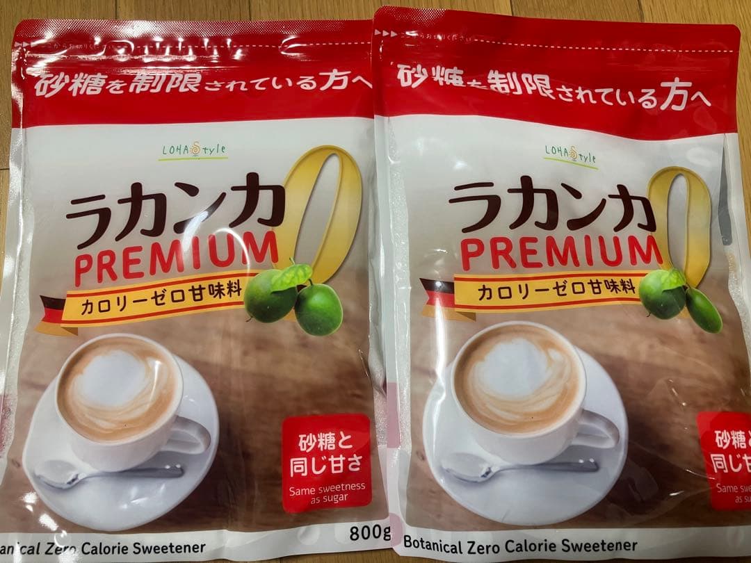 ラカンカプレミアム 800gカロリーゼロ　未開封2027年12月25日　12袋