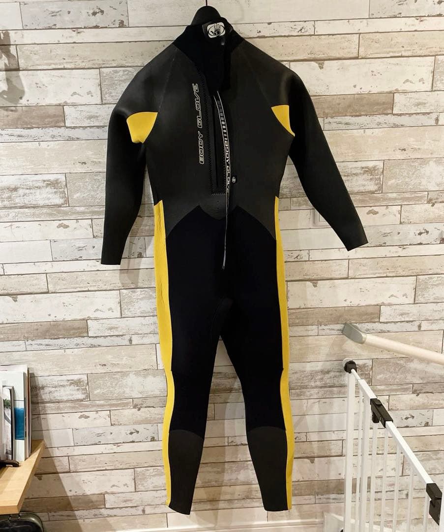 【美品】BODY GLOVE メンズ 165cm 62kg セミドライ 5/3