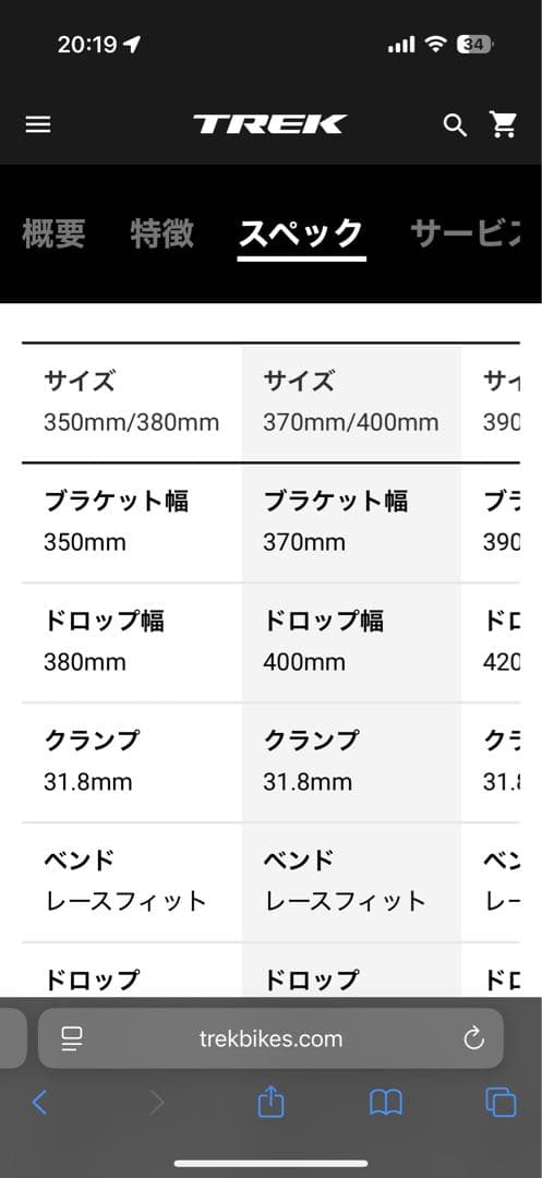 Bontrager ボントレガー RSL aero handlebar