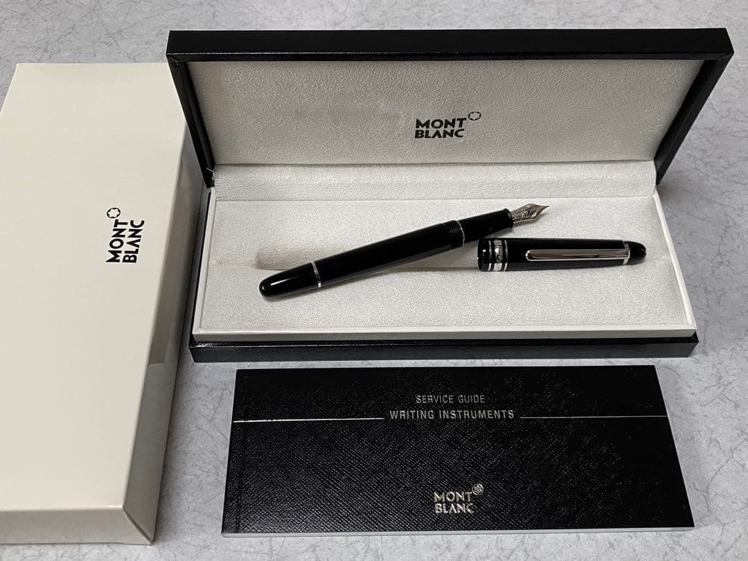 【新品】モンブラン マイスターシュテュック クラシック プラチナ 万年筆 EF