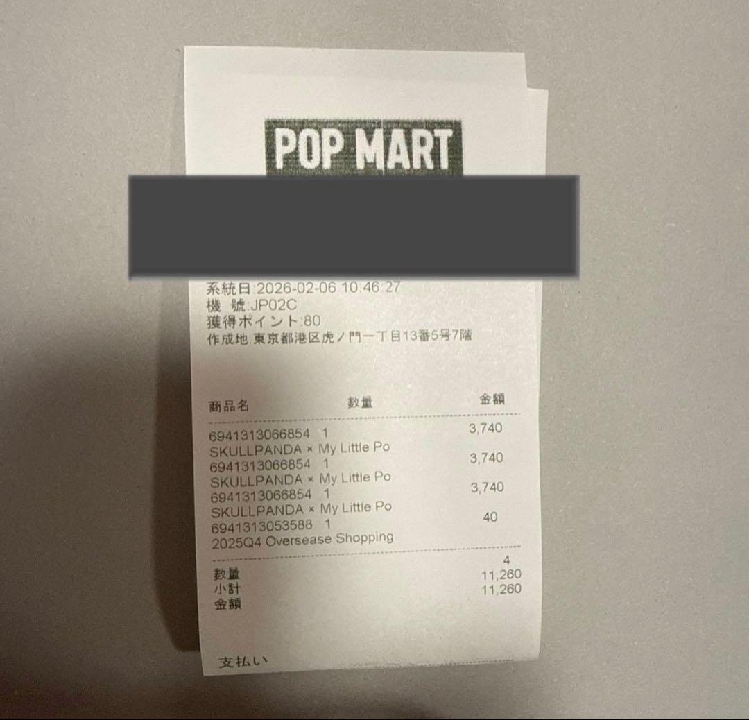 SKULLPANDA スカルパンダ マイリトルポニー コラボ POPMART