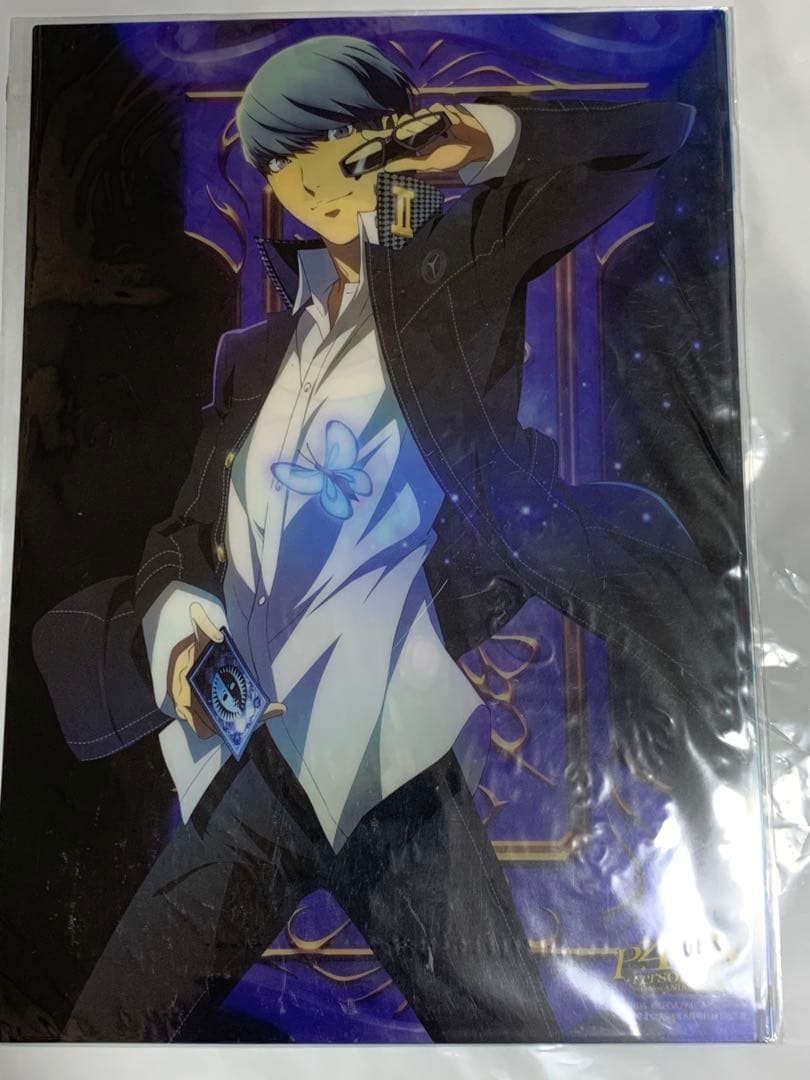 B5クリアポスター 主人公＆アイギス ペルソナ3 電撃マオウ2014年8月号付録